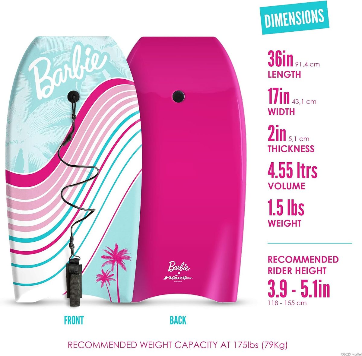 Barbie Signature 36in Bodyboard 2-Pack — view 4
