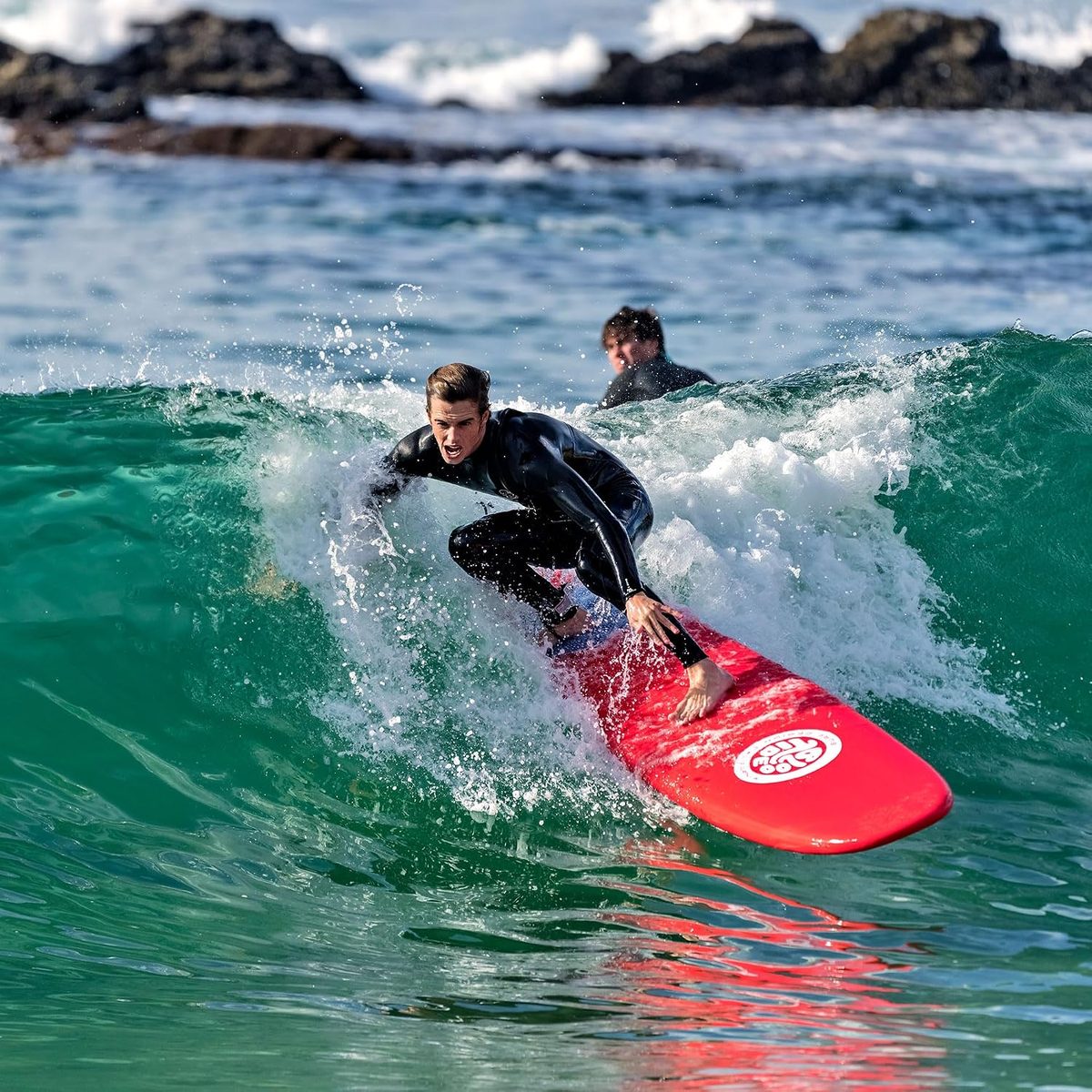 Bloo Tide 8ft Soft Top Surfboard — view 2