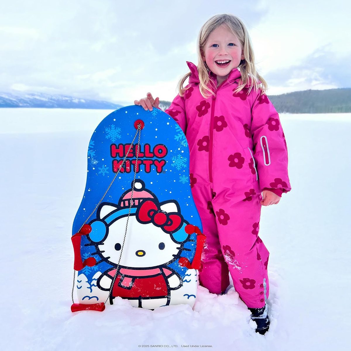Hello Kitty & Snow Buddies 36in Kiddy Sled — view 2