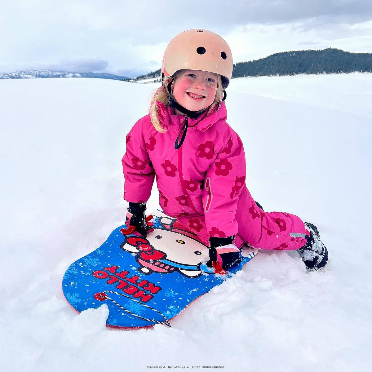 Hello Kitty & Snow Buddies 36in Kiddy Sled — view 3
