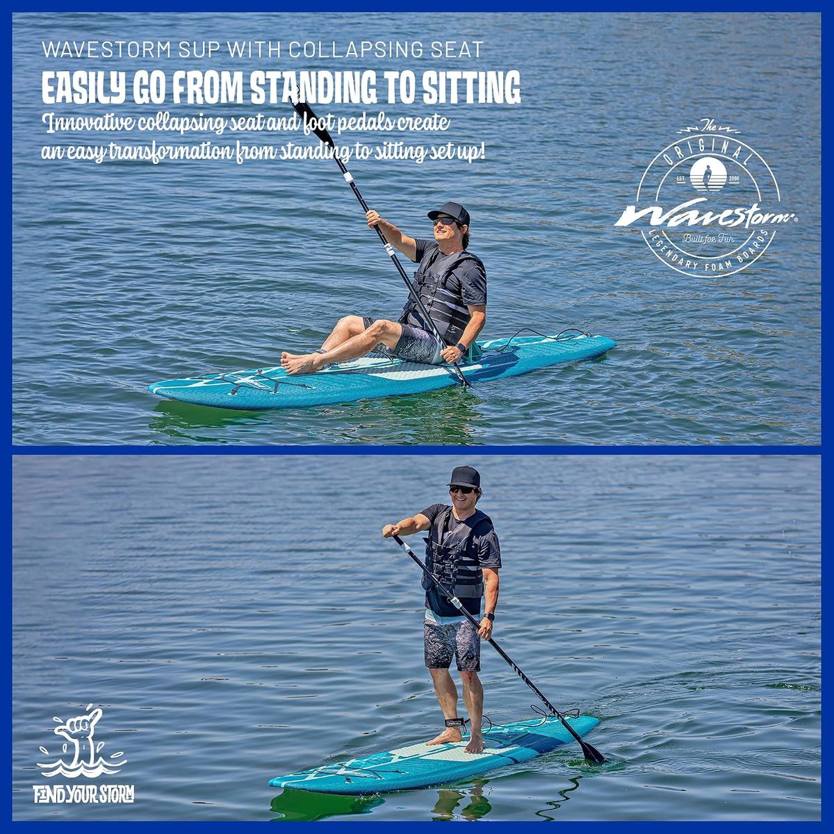 Wavestorm 10'6" SUP Kayak Hybrid — view 3