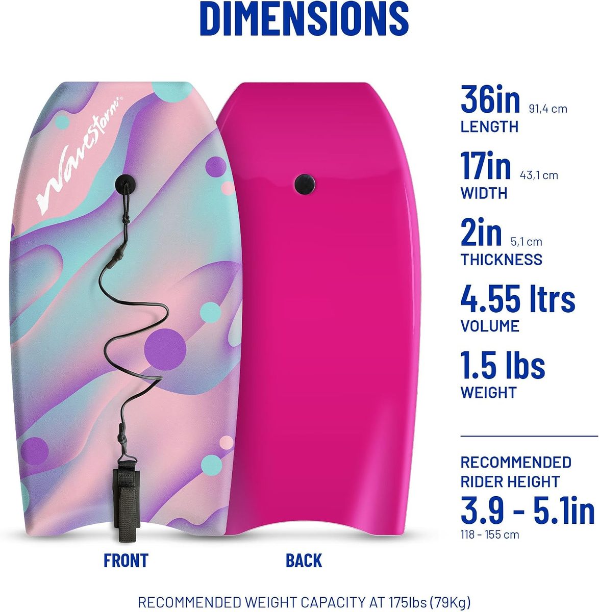 Wavestorm 36in Bodyboard — view 4