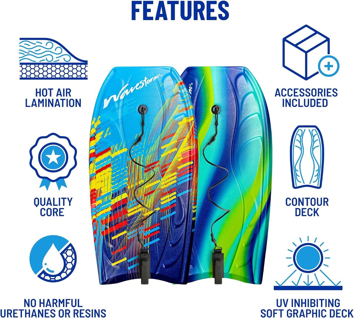 Wavestorm 40in Bodyboard 2-Pack — view 5