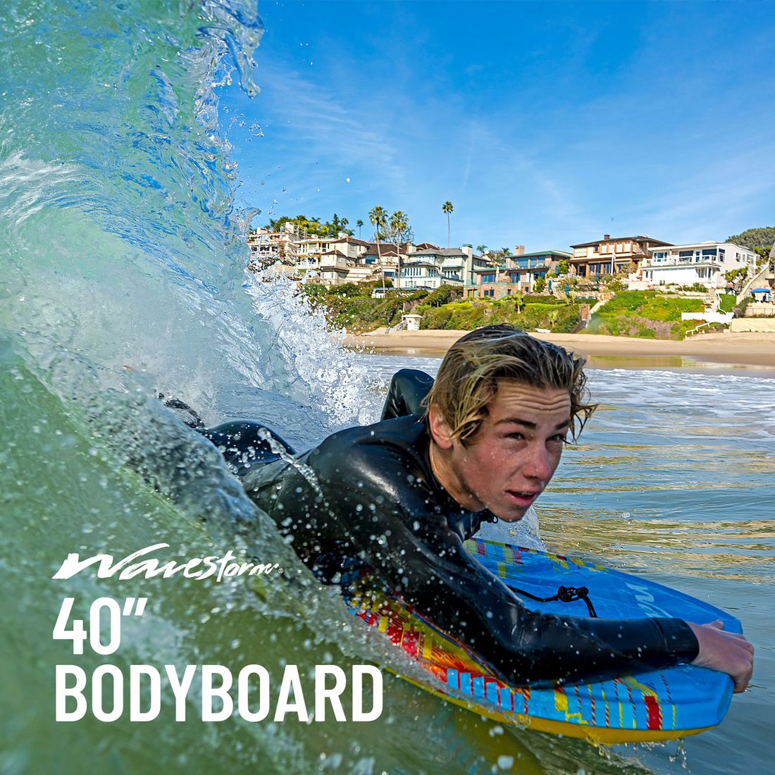 Wavestorm 36in Bodyboard in use