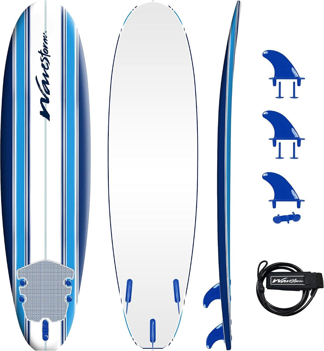 Wavestorm 8ft + 7ft Classic Surfboard Set — view 5